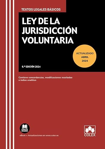 Stock image for Ley de la Jurisdiccin Voluntaria 2024 for sale by AG Library