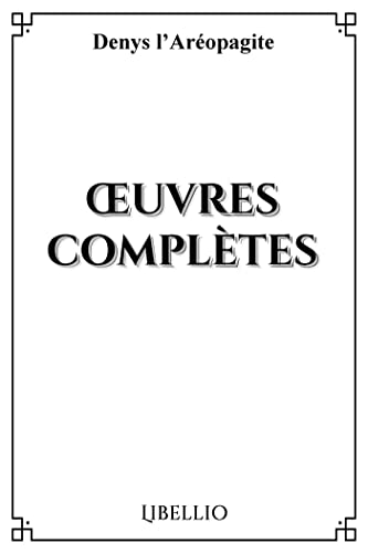 Stock image for OEUVRES COMPLTES (French Edition) for sale by GF Books, Inc.