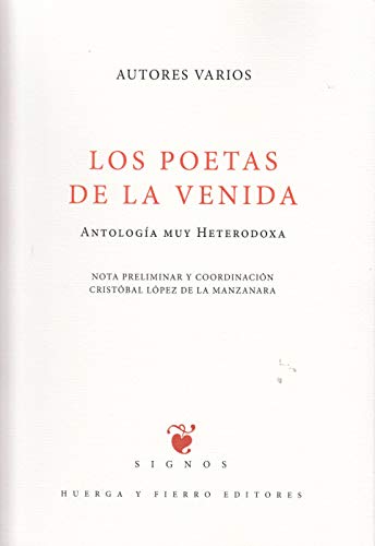 Beispielbild fr POETAS DE LA VENIDA zum Verkauf von AG Library