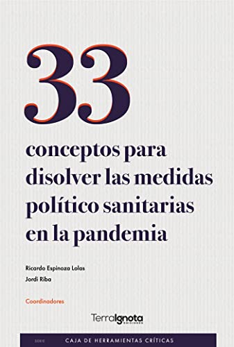 Stock image for 33 conceptos para disolver las medidas poltico-sanitarias for sale by AG Library