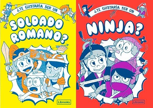 Beispielbild fr TE GUSTARA SER UN SOLDADO ROMANO? + TE GUSTARA SER UN NINJA? zum Verkauf von KALAMO LIBROS, S.L.