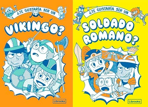 Beispielbild fr TE GUSTARA SER UN VIKINGO? + TE GUSTARA SER UN SOLDADO ROMANO? zum Verkauf von KALAMO LIBROS, S.L.