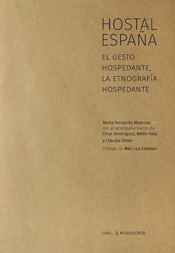 Stock image for HOSTAL ESPAA for sale by Siglo Actual libros