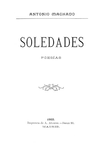 Imagen de archivo de Soledades a la venta por Agapea Libros