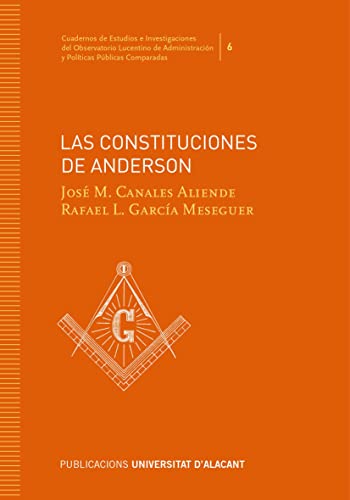 Beispielbild fr LAS CONSTITUCIONES DE ANDERSON zum Verkauf von Librerias Prometeo y Proteo