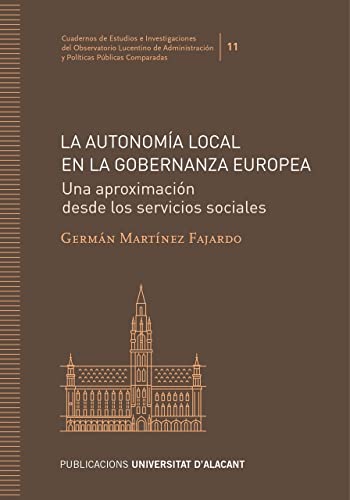 9788413021812: La autonoma local en la gobernanza europea: Una aproximacin desde los servicios sociales