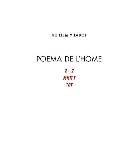 Stock image for Poema de l'home for sale by AG Library