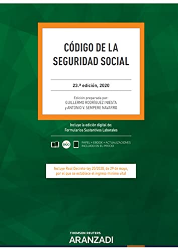 Beispielbild fr Cdigo de la Seguridad Social zum Verkauf von AG Library