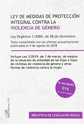 Stock image for LEY DE MEDIDAS DE PROTECCION INTEGRAL CONTRA LA VIOLENCIA DE GENE for sale by Antrtica