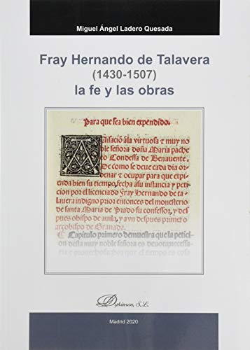 Imagen de archivo de Fray Fernando De Talavera (1430-1507) La Fe Y Las Obras a la venta por AG Library