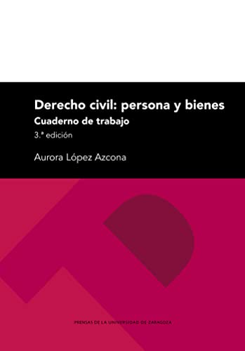 Imagen de archivo de DERECHO CIVIL PERSONA Y BIENES CUADERNO DE TRABAJO a la venta por Siglo Actual libros