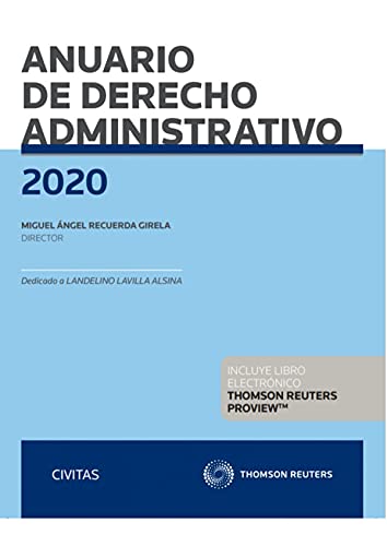 Stock image for Anuario De Derecho Administrativo 2020 (duo) for sale by AG Library