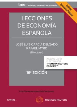 Imagen de archivo de LECCIONES DE ECONOMIA ESPAOLA a la venta por AG Library