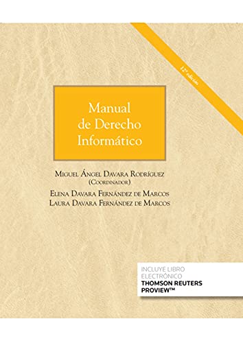 Stock image for Manual de Derecho Informtico (Papel + e-book) for sale by AG Library