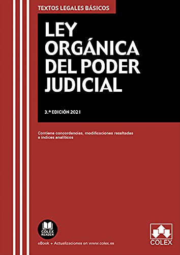 Stock image for Ley orgnica del poder judicial 3 Ed. 2021 for sale by AG Library