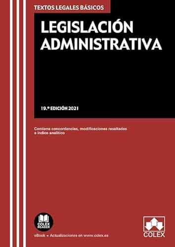 Imagen de archivo de Legislacin Administrativa 19 Ed. 2021 a la venta por AG Library