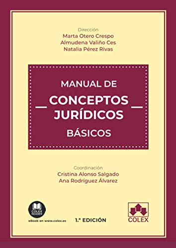 Imagen de archivo de Manual de conceptos jurdicos bsicos (Monografa) (Spanish Edition) a la venta por GF Books, Inc.