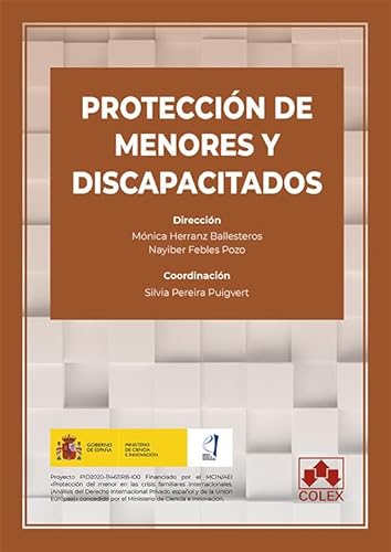 9788413599823: Proteccin de menores y discapacitados (Monografa)