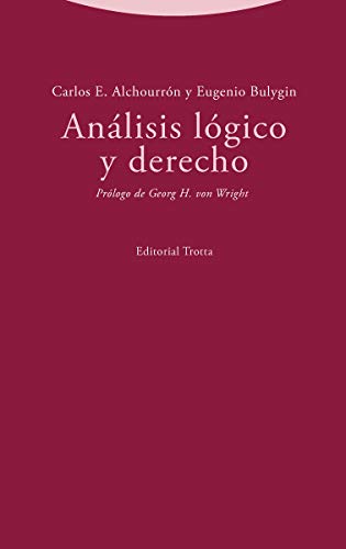 Stock image for Anlisis lgico y Derecho (Estructuras y Procesos. Derecho) for sale by Pepe Store Books