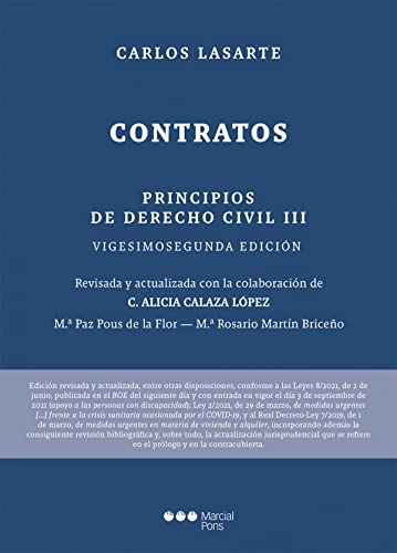 Stock image for Principios de Derecho civil: Tomo III: Contratos (Manuales universitarios) for sale by medimops