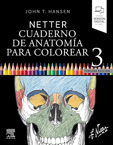 Imagen de archivo de 023 NETTER. CUADERNO DE ANATOMIA PARA COLOREAR (3 EDICION) a la venta por Antrtica