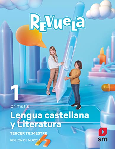 Imagen de archivo de LENGUA CASTELLANA Y LITERATURA. 1 PRIMARIA. TRIMESTRES. REVUELA. REGIN DE MURCI a la venta por Librerias Prometeo y Proteo