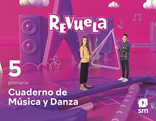 9788413926582: Cuaderno de Msica y Danza. 5 Primaria. Revuela - 9788413926582