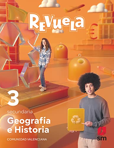 9788413928098: Geografa e Historia. 3 Secundaria. Revuela. Comunidad Valenciana