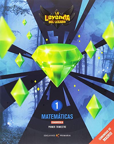 Beispielbild fr Proyecto: La leyenda del Legado. Matemticas 1 - Cuadrcula. Comunidad de Madrid. Trimestres zum Verkauf von Iridium_Books