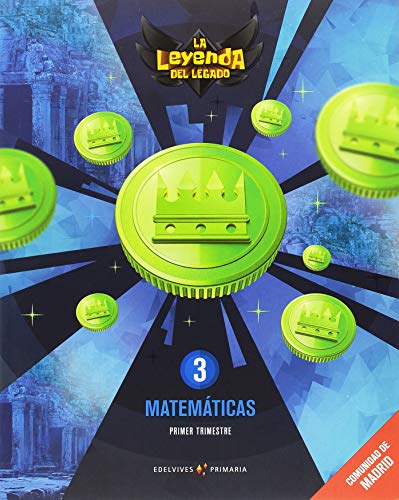 Stock image for Proyecto: La leyenda del Legado. Matemticas 3. Comunidad de Madrid. Trimestres for sale by medimops