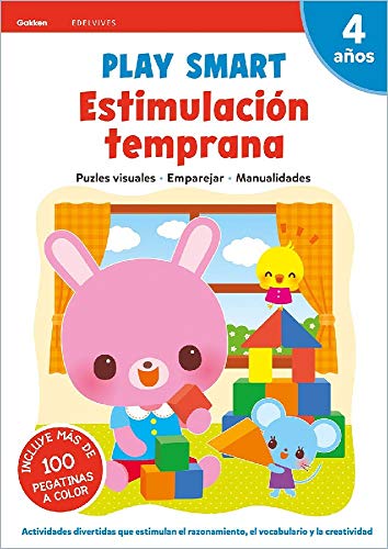 Imagen de archivo de PLAY SMART : ESTIMULACIN TEMPRANA. 4 AOS a la venta por Librerias Prometeo y Proteo