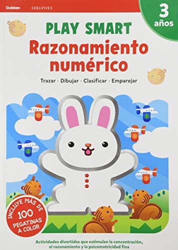 Imagen de archivo de PLAY SMART : RAZONAMIENTO NUMRICO. 3 AOS a la venta por Librerias Prometeo y Proteo