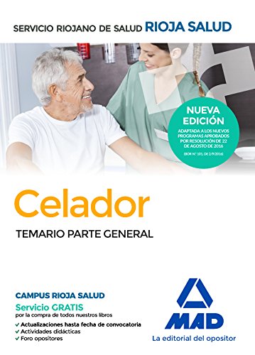 9788414200742: Celadores del Servicio Riojano de Salud. Temario parte general