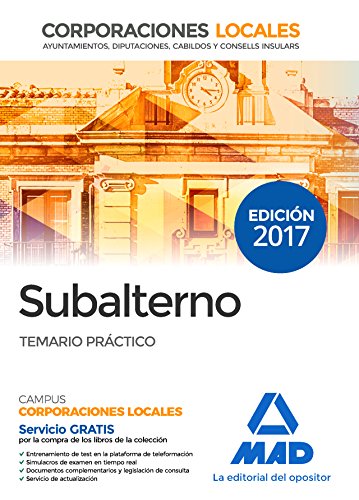 9788414204528: Subalterno Corporaciones Locales. Temario Prctico (Spanish Edition)