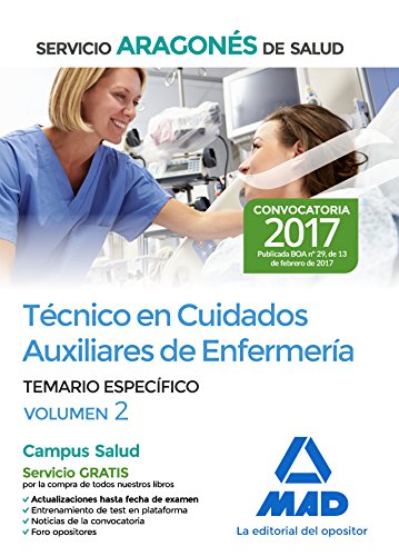 Imagen de archivo de TCNICO EN CUIDADOS AUXILIARES DE ENFERMERA DEL SERVICIO ARAGONS DE SALUD. TEM a la venta por Zilis Select Books