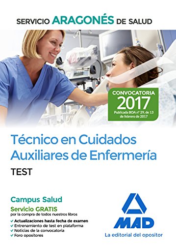 9788414205815: Tcnico en Cuidados Auxiliares de Enfermera del Servicio Aragons de Salud. Test