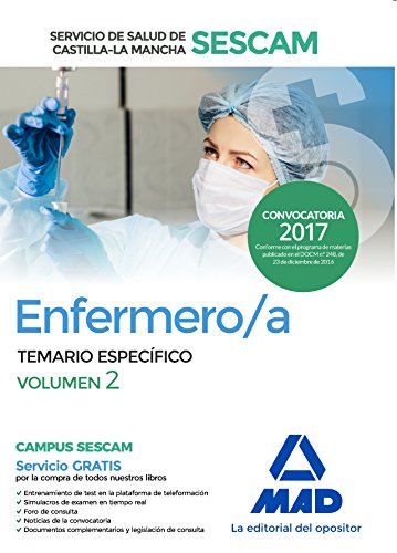 Stock image for ENFERMERO/A DEL SERVICIO DE SALUD DE CASTILLA-LA MANCHA (SESCAM). TEMARIO ESPEC for sale by Zilis Select Books