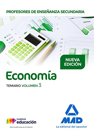 Imagen de archivo de Economa. Temario. Volumen III. Cuerpo de Profesores de Enseanza Secundaria. a la venta por Iridium_Books