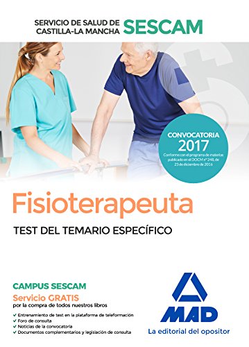 9788414210185: Fisioterapeuta del Servicio de Salud de Castilla-La Mancha (SESCAM). Test del temario especfico