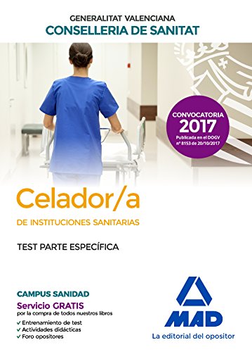 Beispielbild fr Celador/a de Instituciones Sanitarias de la Conselleria de Sanitat de la Generalitat Valenciana. Test parte especfica zum Verkauf von Iridium_Books