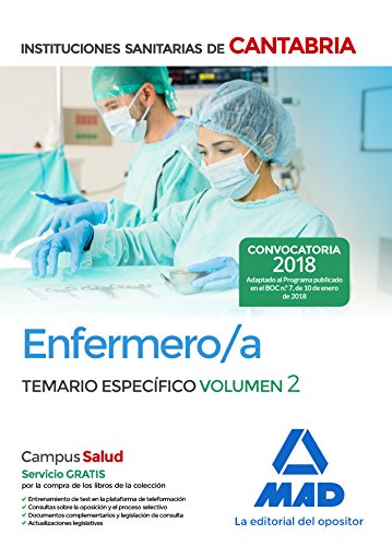 Stock image for Enfermero/a de las Instituciones Sanitarias de Cantabria. Temario especfico volumen 2 for sale by Iridium_Books
