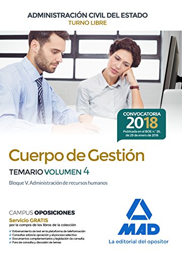 Stock image for Cuerpo de Gestin : Administracin Civil del Estado, turno libre. Temario for sale by Revaluation Books