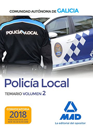 Imagen de archivo de Polica Local de la Comunidad Autnoma de Galicia. Temario volumen 2 a la venta por Iridium_Books