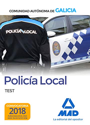 Imagen de archivo de TEST. POLICIA LOCAL COMUNIDAD AUTONOMA DE GALICIA (2017) a la venta por Iridium_Books