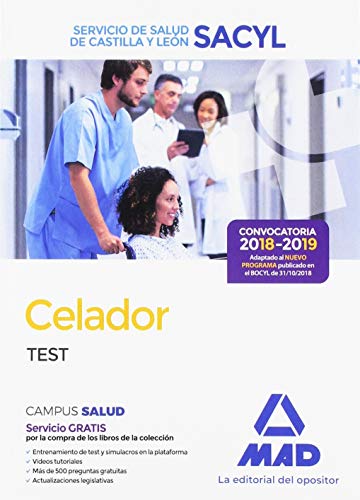 9788414222331: Celador : Servicio de Salud de Castilla y Len, SACYL. Test