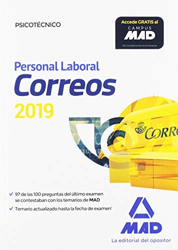 Stock image for Personal Laboral de Correos y Telgrafos. Psicotcnico for sale by medimops