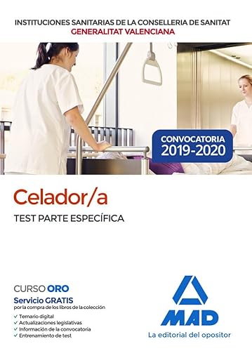 Stock image for Celador/a de Instituciones Sanitarias de la Conselleria de Sanitat de la Generalitat Valenciana. Test Parte Especfica for sale by Hamelyn