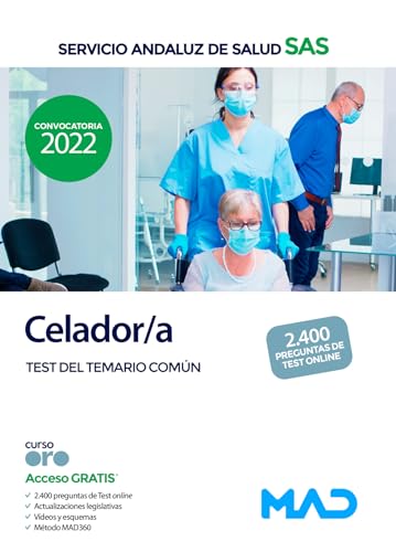 Imagen de archivo de CELADOR TEST COMUN DEL SERVICIO ANDALUZ SALUD a la venta por Antrtica