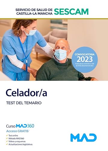 Imagen de archivo de CELADOR/A TEST TEMARIO SERVICIO SALUD CASTILLA LA MANCHA a la venta por Antrtica