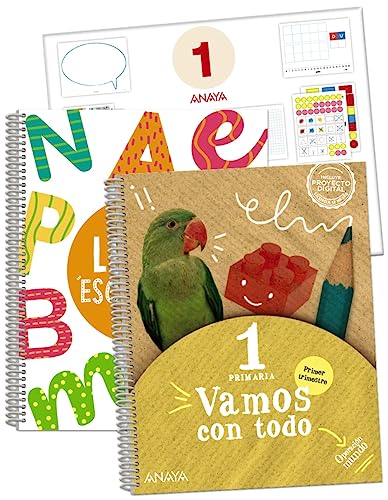 Beispielbild fr VAMOS CON TODO 1. PRIMER TRIMESTRE. + LECTOESCRITURA + MATERIAL MANIPULATIVO zum Verkauf von Librerias Prometeo y Proteo